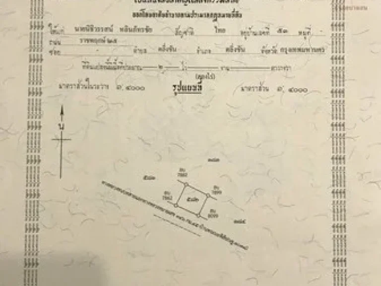 แบ่งขายที่ดินเปล่า ใกล้สนามบินนครปฐมแห่งใหม่ อำเภอบางเลน จังหวัดนครปฐม