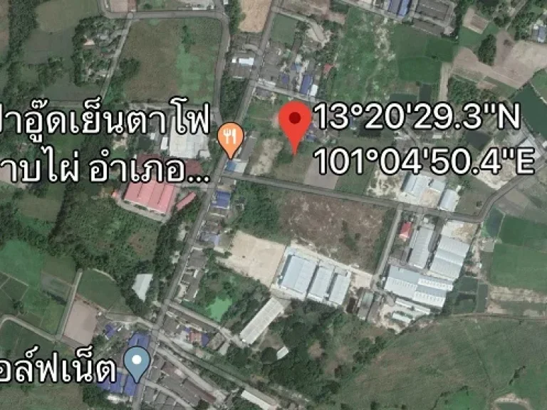 ขายที่ดิน 2-1-95 ไร่ ตำบลหนองซ้ำซาก อำเภอบ้านบึง ชลบุรี