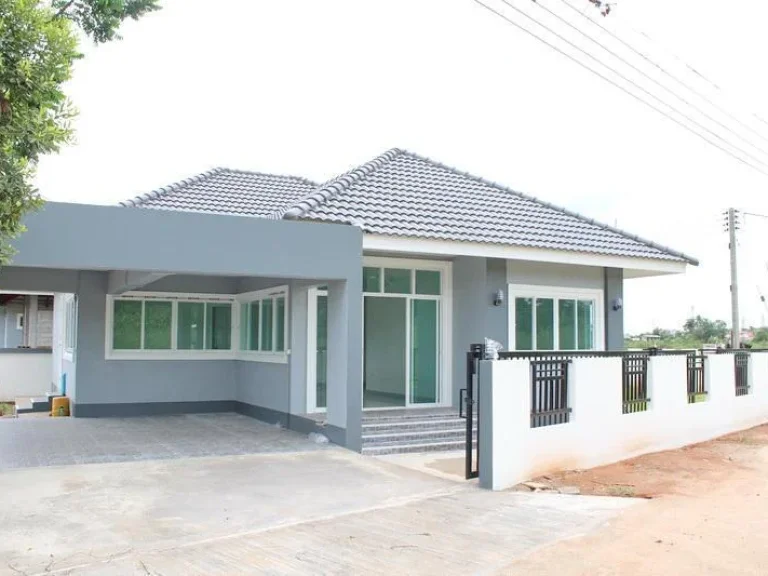 ขายบ้านสร้างใหม่พร้อมสวนน่าอยู่ในเชียงราย Chiang Rai House for sale7140