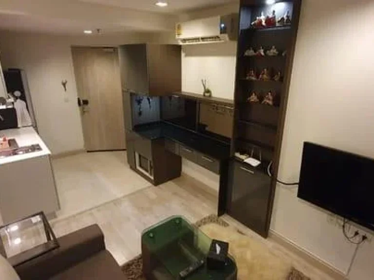 Ideo Mobi Rama 9 condo for rent 2 bedrooms 9th floor near MRT Rama 9 fully furnished