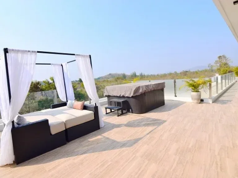 ขายบ้านเดี่ยว MODERN LA LUA VILLA เขตชานเมืองหัวหิน วิวสวยบรรยากาศดี