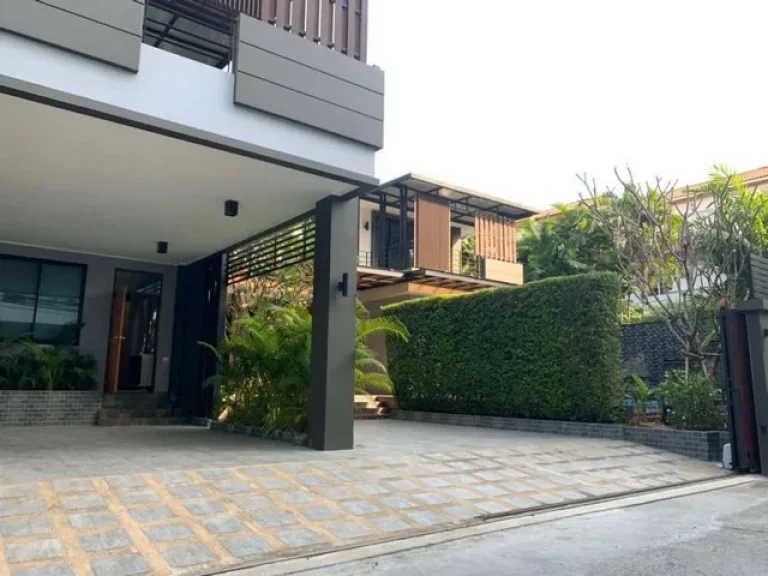 Sale Brand new single house 121 sqwa 4bed Sukhumvit 71 Pridi 14 near BTS Prakanong