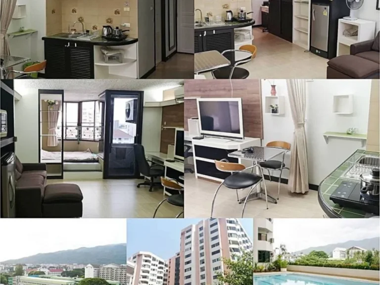 For rent - Studio Room at Nakornping Condo for SaleampRentBest location