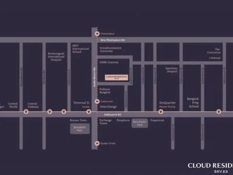 คอนโด คลาวด์ เรสซิเด้นซ์ สุขุมวิท 23 High Rise