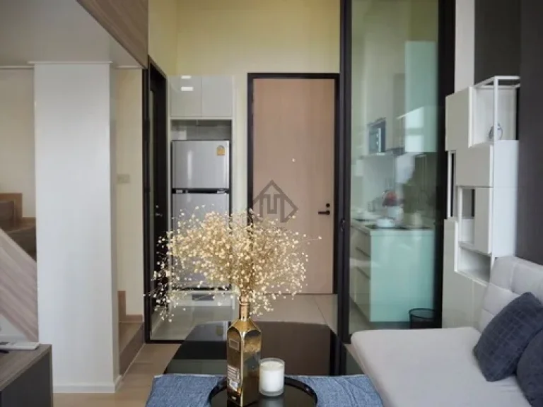 Chewathai Residence Asoke Rama 9 condo for rent Duplex room in loft style near BTS Asoke