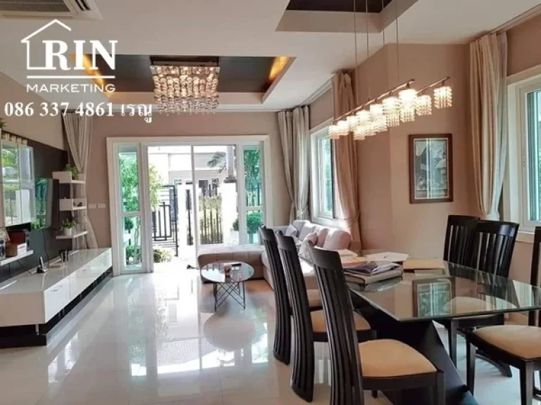 ขายบ้านเดี่ยว โครงการวิลล่า นครินทร์ อ่อนนุช-วงแหวน Villa Nakarin Onnut-Wongwaen 086 337 4861 เรณู