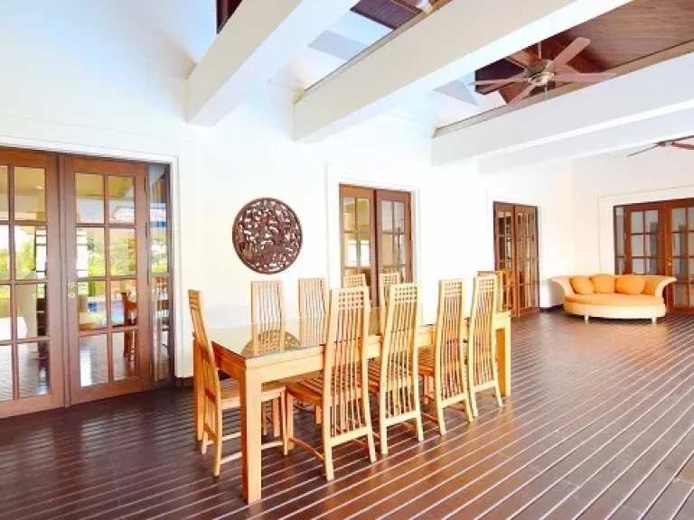 ขายบ้านเดี่ยว BALI STYLE VILLA ออกแบบสวย พื้นที่กว้างโปร่งสบาย