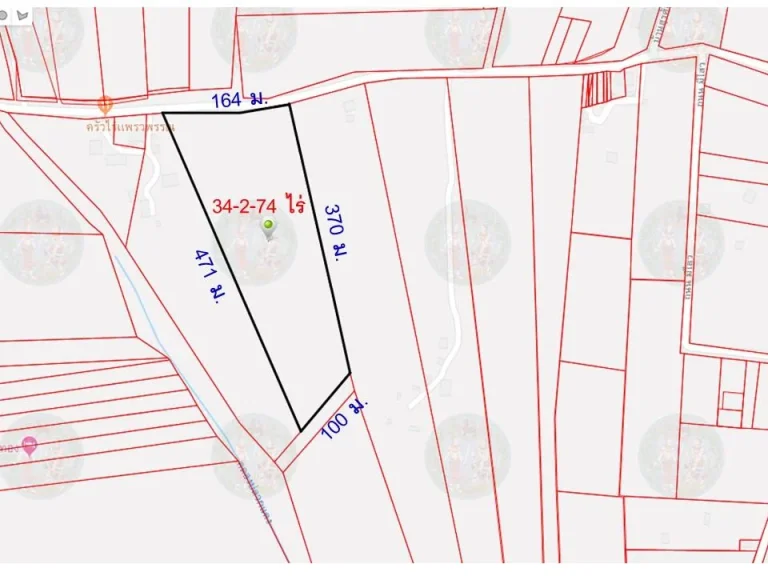 ขาย 34 ไร่ ติดถนนลาดยาง ไฟฟ้า ประปา