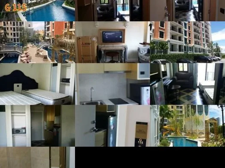 Espana condo amp resort g115 poolaccess ชั้นล่าง ติดสระน้ำ บางละมุง ชลบุรี