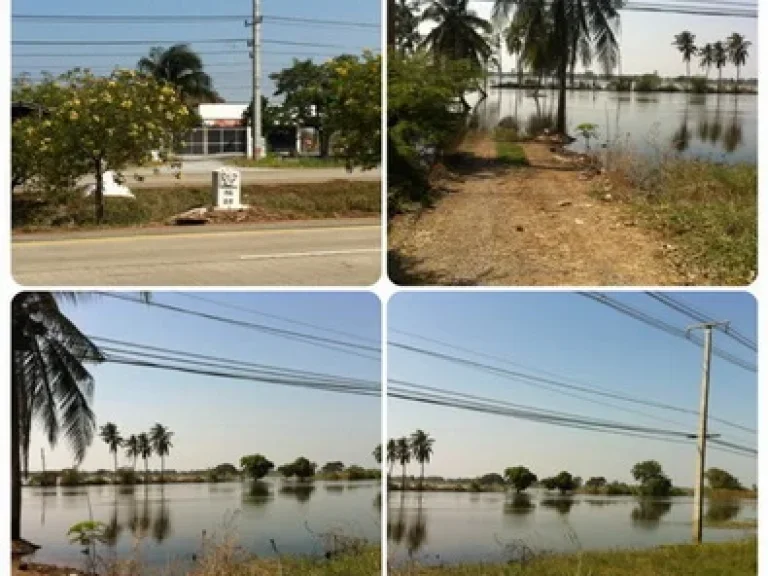 ขายที่ดินสวยจังหวัด สุพรรณบุรี ติดถนนใหญ่ Land for sale