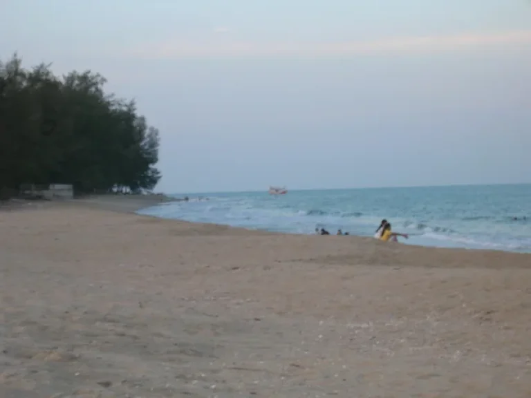 ขายที่ดินติดหาด 7 ไร่ ทับสะแก หาดทรายขาว เป็นหาด ส่วนตัว สวยมาก