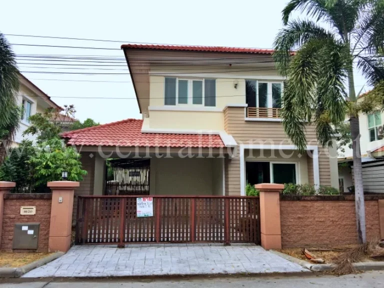 บ้านเดี่ยว หมู่บ้าน คาซ่าวิลล์ ราชพฤกษ์ - เเจ้งวัฒนะ CASA VILLE Ratchaphruek  Chaengwattana