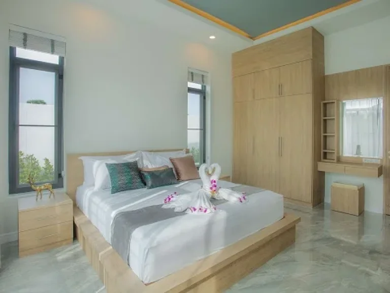 ขายบ้านเดี่ยว PLUMERIA VILLA TYPE C offers modern villas เขตชานเมืองหัวหิน