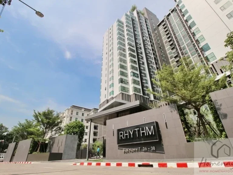 ขาย คอนโดRhythm Sukhumvit 36-38 1นอน1น้ำ ขนาด 33 ตรมตกแต่งครบ ทำเลดี