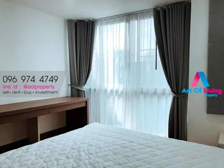 ให้เช่า คอนโด Serene Place Sukhumvit 24 ชั้น 2 ใกล้ BTS พร้อมพงษ์ 2 นอน เฟอร์ฯครบ AOL-191200579