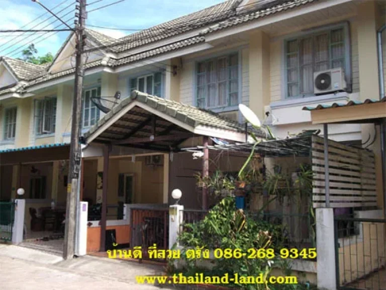 ขายบ้าน จตรัง บ้านทาวเฮ้าท์2ชั้น บ้านอยู่ตัวในเมือง 1390000 บ