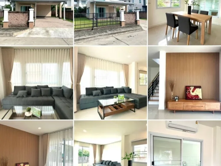 ขายบ้านเดี่ยว 2 ชั้น ในโครงการคุณภาพ QHouse วรารมย์