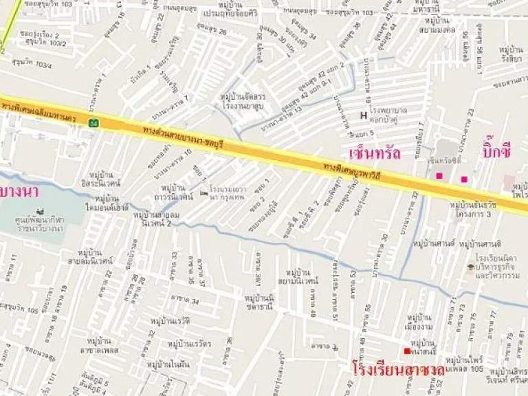 ขายที่ดินแถมบ้านเก่า 95 ตรว ถลาซาล ซอยสุขุมวิท 105 เขตบางนา เยื้องโรงเรียนลาซาล ราคา 55 ล้านบาท