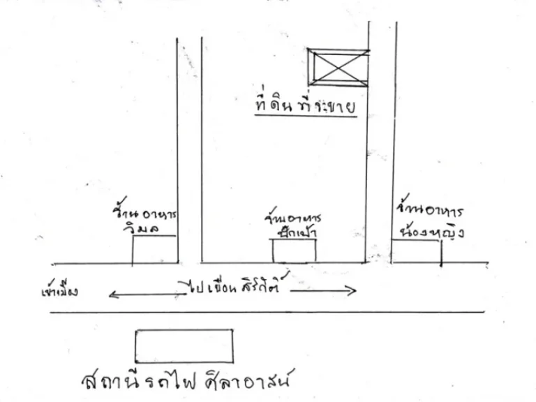 ขายที่ดินเปล่า หลังสถานีรถไฟศิลาอาสน์ อเมือง จอุตรดิตถ์