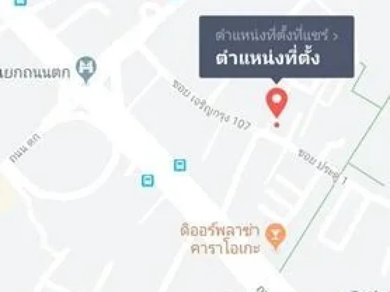 ขายที่ดิน ซอยประดู่1 ทำเลดีมาก 100ตรวา บริเวณใกล้เคียงมี หอพัก ตลาด 711 และร้านค้าอื่นๆเป็นจำนวนมาก