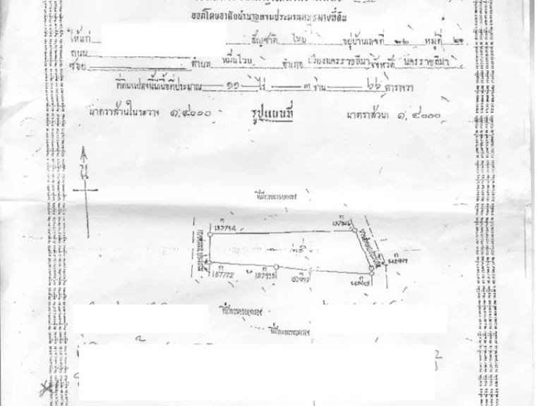 ขายที่ดิน 11 ไร่ 3 งาน 66 ตรว ติดถนนบายพาส สีคิ้ว ข้างโรงเรียนบ้านกุดชะนวน