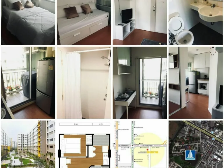 ให้เช่าคอนโด Lumpini condo ramindra-Ladplakhaoลุมพินี รามอินทรา-ลาดปลาเค้า fully furnished