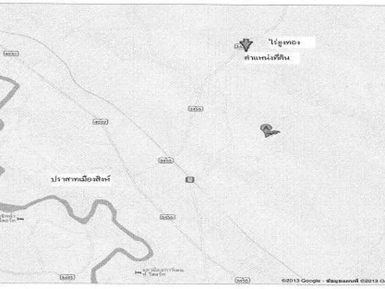 ที่ดินเปล่าติดถนน ใกล้ปราสาทเมืองสิงห์ ไทรโยค กาญจนบุรี