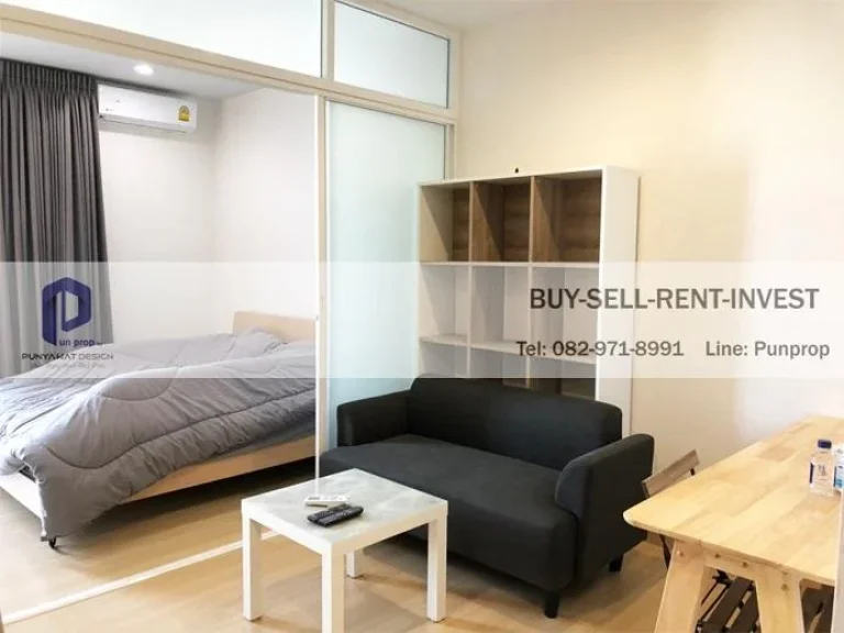 ให้เช่า Supalai Lite Ratchada-Narathiwas-Sathorn 1 br 35 sqm River View 14000 bahtmonth