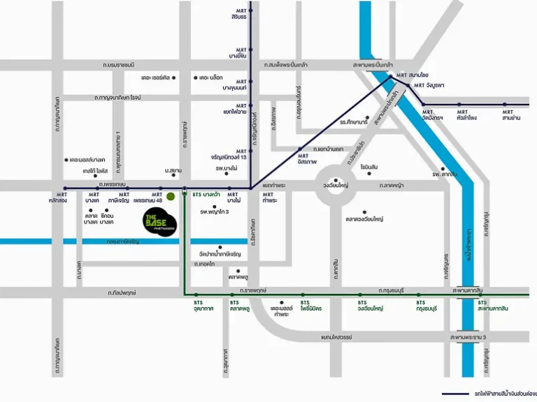 ให้เช่าคอนโด เดอะ เบส เพชรเกษม THE BASE Phetkasem ขนาด 31 ตรม MRT เพชรเกษม 48