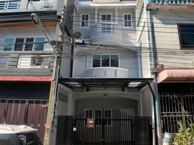 ขายทาวโฮม หมู่บ้านตวงทอง กำนันแม้น13แยก33 106 43131 ต่อเติม โรงจอดรถ