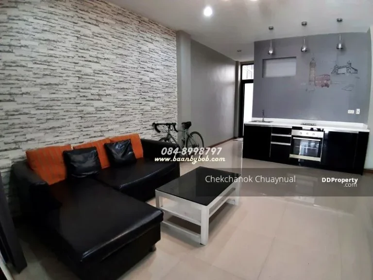 ให้เช่า ทาวน์โฮม 35 ชั้น แจ้งวัฒนะ Haus 35 Chaengwattana 18ตรว 3นอน 3น้ำ เช่าด่วน 18000 บาท