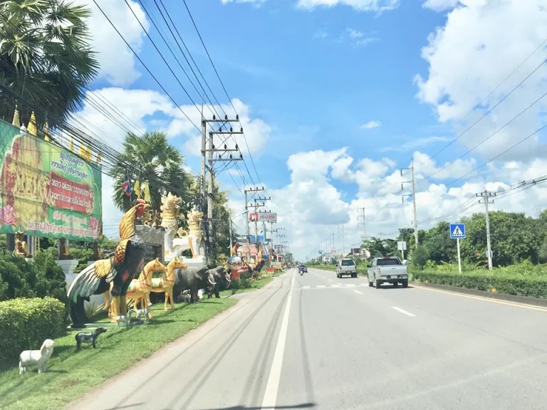 ที่ถมแล้ว 108 ตรวา ติดน้ำเหมืองสวย ใกล้บิ๊กซีหางดง โครงการทองกวาววิลเลจ