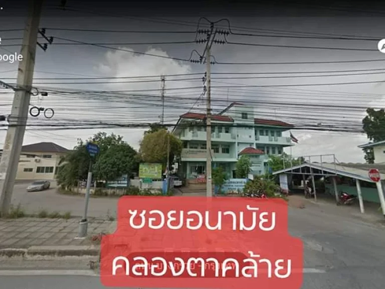 ขายต่ำกว่าราคาตลาด ที่ดิน 2-1-97 ไร่ 997 ตรว ซอย อนามัยคลองตาคล้าย ถนน บางกรวย-ไทรน้อย บางบัวทองนนทบุรี