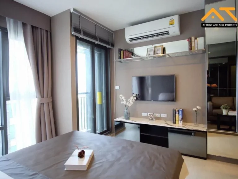 For rent Rhythm Sukhumvit 36 - 38 Studio size 24 sqm Beautiful room fully furnished