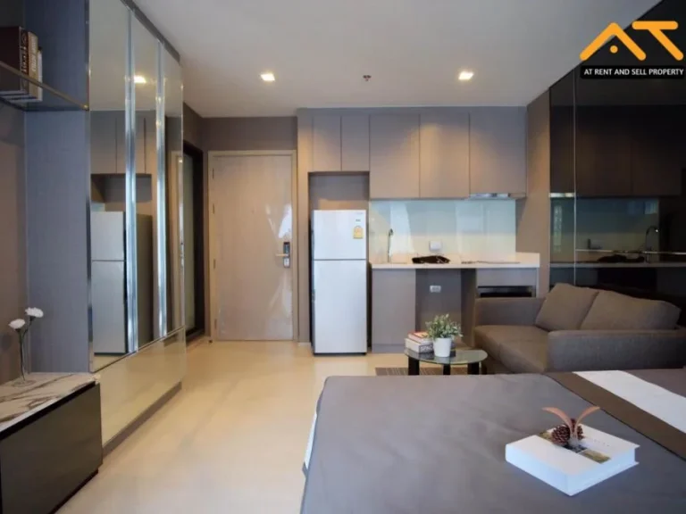 For rent Rhythm Sukhumvit 36 - 38 Studio size 24 sqm Beautiful room fully furnished