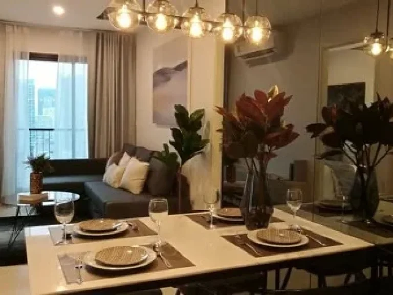 ให้เช่า คอนโด Life Asoke ห้องสวย 2bed 54ตรม ชั้น 19 35000 บาทต่อเดือน