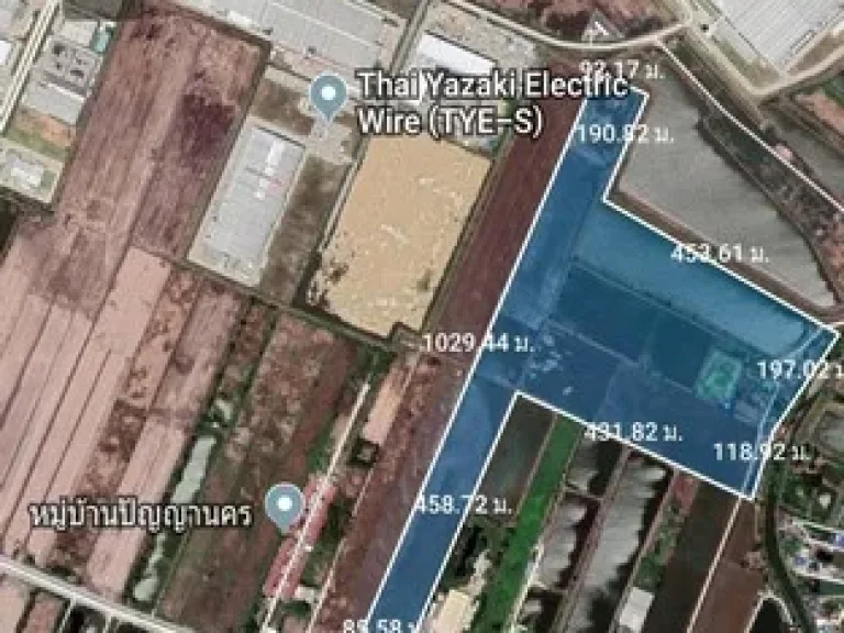 ขาย ที่ดินผังเมืองสีเหลืองติดถนนหลักลาดกระบัง หลวงแพ่ง ID7579712