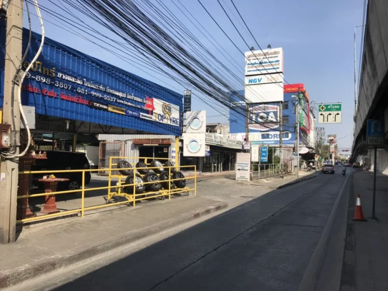 ขายที่ดินเปล่า สี่แยกศรีอุดม ริมถนนอุดมสุข เขตประเวศ กรุงเทพฯ