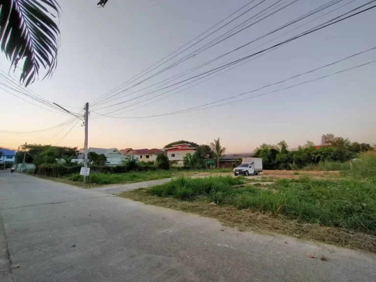 ขายที่ดินใกล้โรงเรียนวารี ติดถนนคอนกรีต อำเภอเมือง เชียงใหม่