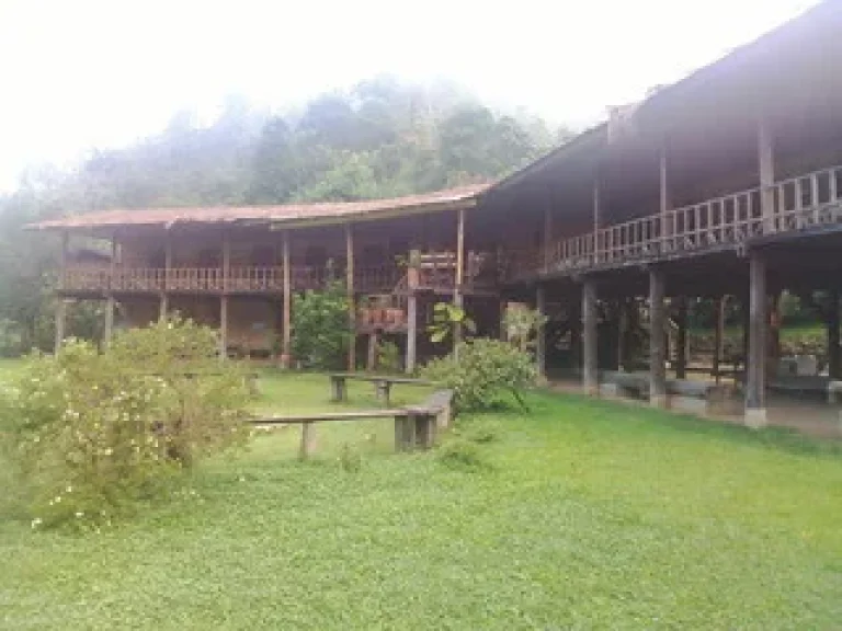 Lease Land on the Top Mountain View Called DOI with Wooden House Home stay