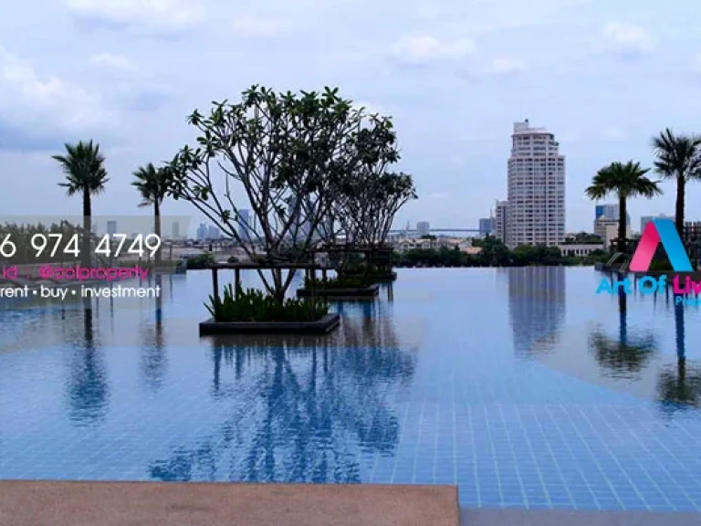 ให้เช่าคอนโด ศุภาลัย ริเวอร์ รีสอร์ท เจริญนคร SUPALAI RIVER RESORT - AOL-PT3-C12325