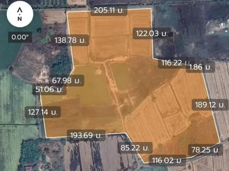 ขายที่ดินเปล่า จังหวัดชัยนาท เนื้อที่ 65-1-05 ไร่