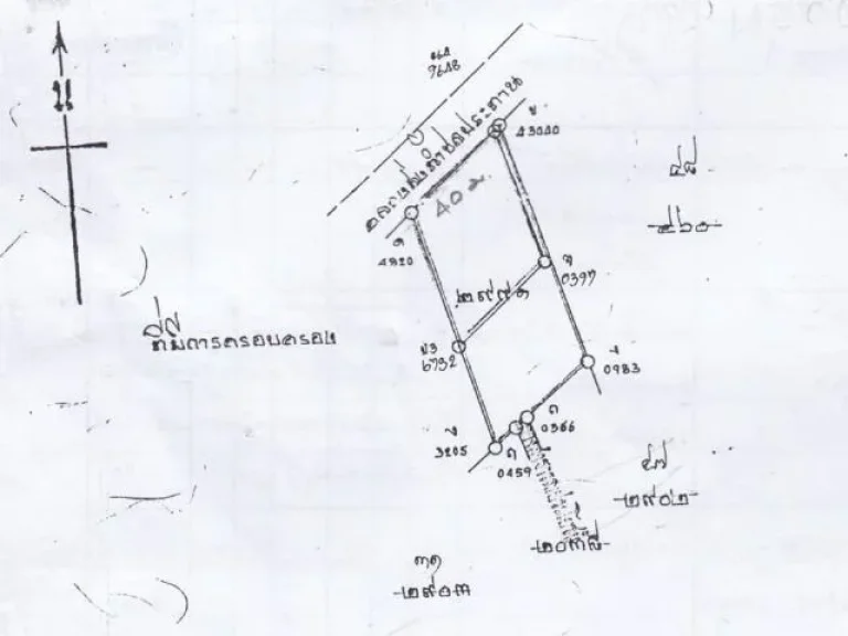 ขายที่ดิน 1-3-35 ไร่ ในซอยรางน้ำ ตรงข้าม บชร2 หลังบ้านพักพลเอกเปรม