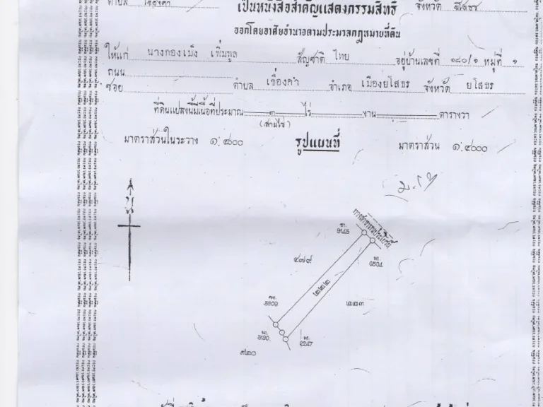 ขายที่ดินที่นา สารพัดประโยชน์