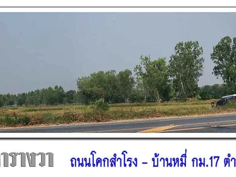 ขายที่ดิน โคกสำโรง ลพบุรี