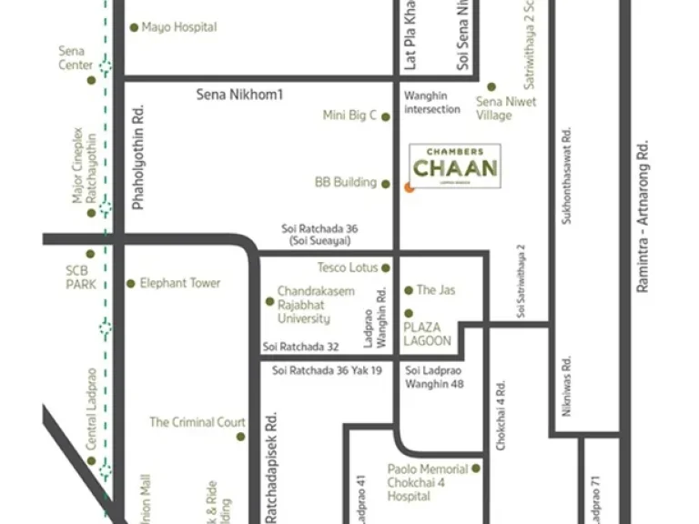 ขายคอนโด Chambers Chaan ลาดพร้าว วังหิน 30 ตรม 265 ล้าน 0949263629