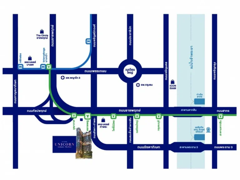 ขาย Altitude Unicorn Sathorn-Tha Phra Unit 2420 