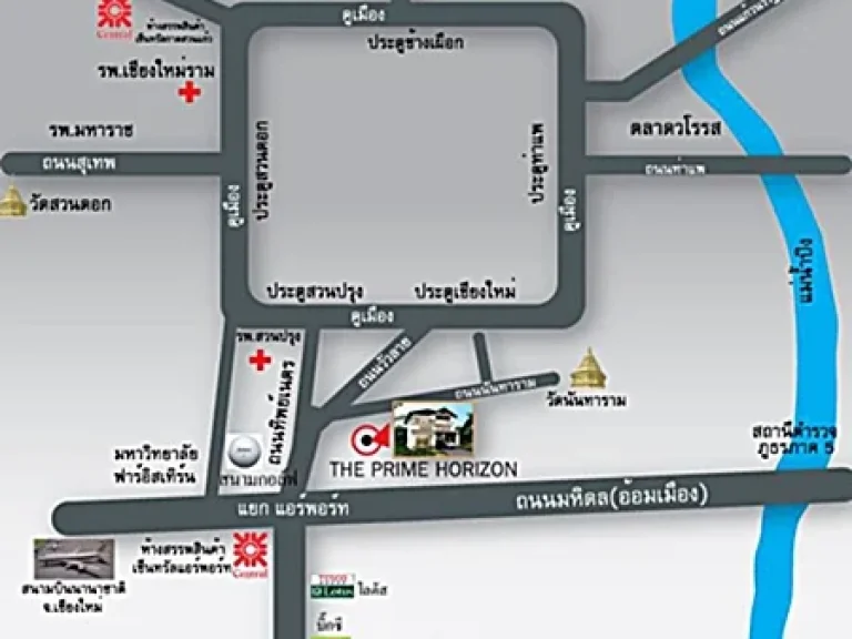 Sale House near Wua Lai walking street the Prime Horizon Chiangmai