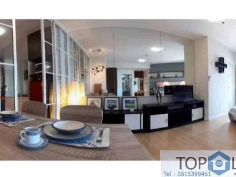 ForRent Condo Baan Sathorn Chaopraya 1 bed 1 bath Fully furnished Near BTS Krung Thon Buri