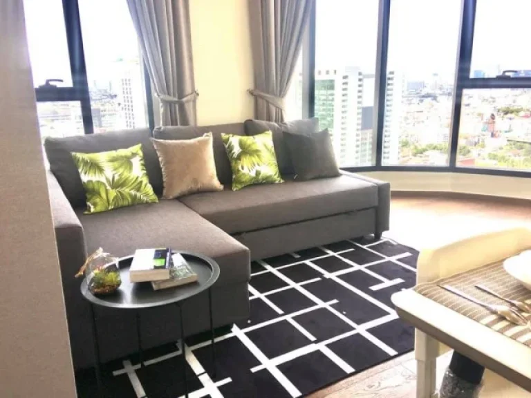 Condo for Rent at Ideo Q Victory ชั้น 32 เเบบ 2 ห้องนอน 1 ห้องน้ำ ขนาด 48 ตรม